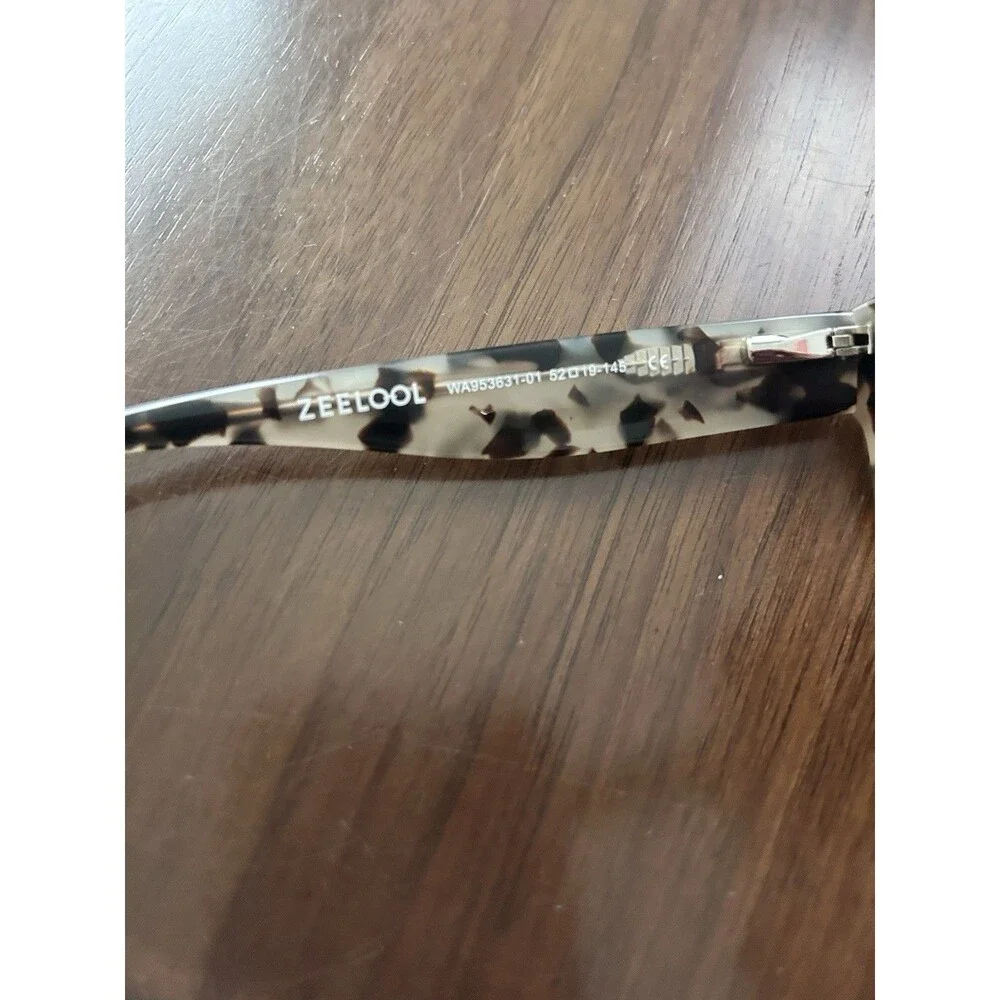 ZEELOOL WA95363T-01 Women's Oversized Square Tortoiseshell Brown Frame only